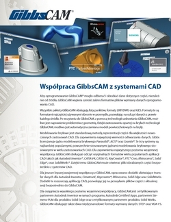 współpraca GibbsCAM z systemami CAD